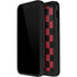 Red and Black Checkerboard iPhone 15 Plus Waterproof Case